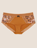 Microfibre & Printed Mesh Shorts