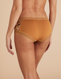 Microfibre & Printed Mesh Shorts