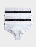 7 Pack Cotton Rich Hipster Knickers