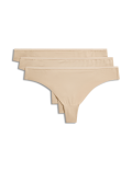 3pk Flexifit™ No VPL Thongs