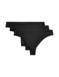 3pk Flexifit™ No VPL Thongs