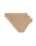 3pk Invisible No VPL Brazilian Knickers