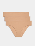 3 pack Body Invisibles&trade; No VPL Brazilian Knickers