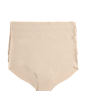 3 pack Body Invisibles&trade; No VPL High Rise Knicker Shorts