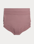 3 pack Body Invisibles&trade; No VPL High Rise Knicker Shorts