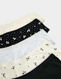 5 Pack Cotton Modal Hipster Knickers