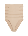 5pk No VPL Microfibre High Leg Knickers