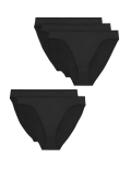 5pk No VPL High Leg Knickers