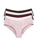 5 Pack Microfibre Hipster Knickers