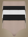 5pk No VPL Microfibre Low Rise Shorts