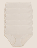 5pk No VPL Microfibre High Rise Shorts