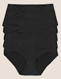 5pk No VPL Microfibre High Rise Shorts