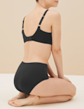 5pk No VPL Microfibre High Rise Shorts