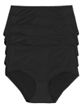 5pk No VPL Microfibre High Rise Shorts