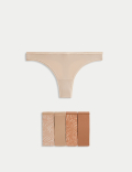5pk Microfibre Thongs