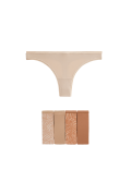 5pk Microfibre Thongs