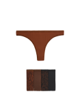 5pk No VPL Microfibre Thongs