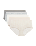 5pk Microfibre High Rise Shorts