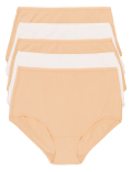 5pk Cotton Modal Rich Full Briefs