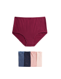 5pk Cotton Rich Lycra® Full Briefs
