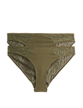 2 Pack Body Lace Brazilian Knickers