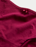 5pk Cotton Lycra® Daisy Print Low Rise Shorts