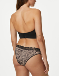 4pk Animal Print Brazilian Knickers