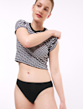 5pk No VPL Cotton Modal High Leg Knickers