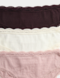 3pk Cotton Rich Brazilian Knickers