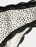 3pk Cotton Rich Brazilian Knickers