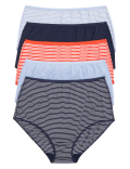 5pk No VPL Cotton Modal Full Briefs