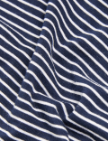 5pk Cotton Printed Stripe Shorts