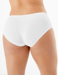 5pk Cotton Rich Floral Midi Knickers