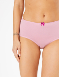 5 Pack Printed Midi Briefs