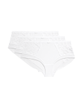 3pk Wildblooms High Rise Knicker Shorts