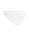 3pk Wild Blooms Bikini Knickers