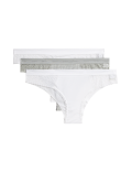 3pk Cotton Brazilian Knickers