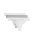 3pk Cotton with Cool Comfort™ Thongs