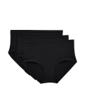 3pk Flexifit&trade; Modal High Rise Shorts