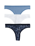 3pk Flexifit™ Modal Thongs