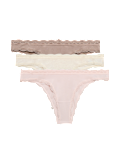 3 Pack Cotton Rich Dipped Miami Knickers