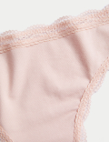 3pk Cotton Blend Thongs