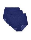 3pk Flexifit™ Lace Full Briefs