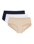 3pk Flexifit™ Modal Low Rise Shorts
