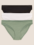 3pk Flexifit&trade; Modal Bikini Knickers