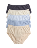 5pk Cotton Lycra&reg; High Rise Shorts