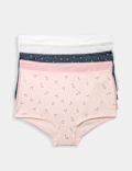 5pk Cotton Lycra&reg; High Rise Shorts