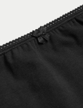 5pk Cotton Lycra® High Rise Shorts