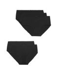 5pk Cotton Lycra® High Rise Shorts