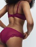3 Pack Jasmine Mesh Brazilian Knickers